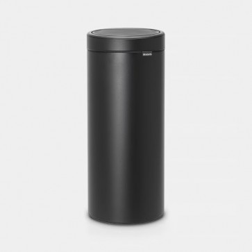 Koš z odpiranjem na dotik New, 30L - mineral moonlight black