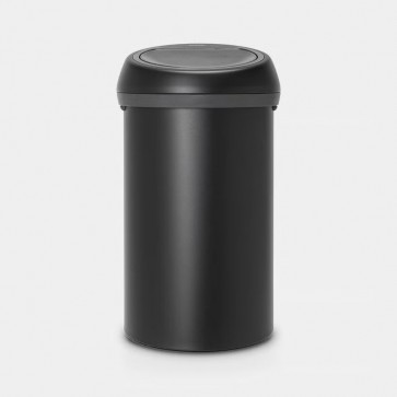 Koš z odpiranjem na dotik, 60L - mineral moonlight black
