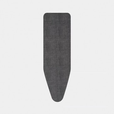 Prevleka za likalno desko B, 124x38cm 2mm pena - Denim črna
