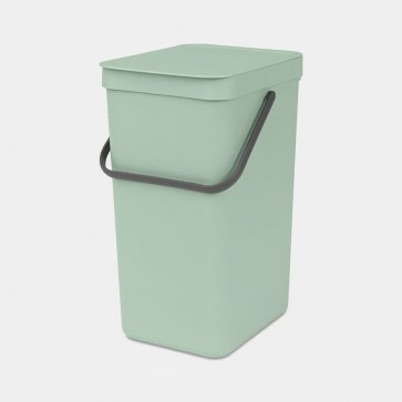 Koš za organske odpadke Sort & Go, 16L - žadasto zelena
