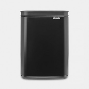 Koš za odpadke Bo, 4L - mat črn