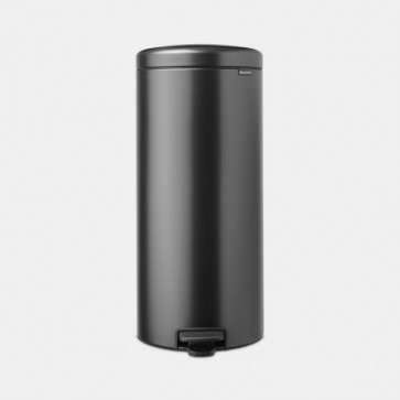 Koš s stopalko NewIcon, 30L - siv
