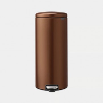 Koš s stopalko NewIcon, 30L - topla bronasta