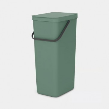 Koš za recikliranje Sort & Go, 40L - temno zelena