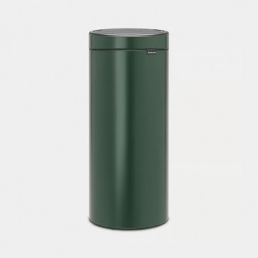 Koš z odpiranjem na dotik New, 30L - temno zelena
