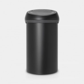 Koš z odpiranjem na dotik, 60L - mineral moonlight black