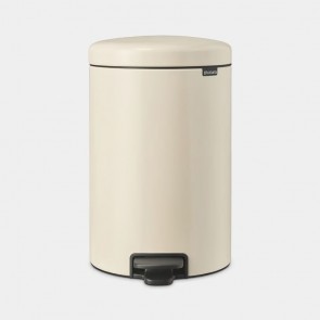 Koš s stopalko NewIcon, 20L - nežno bež