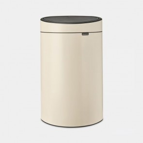 Koš z odpiranjem na dotik New, 40L - nežno bež