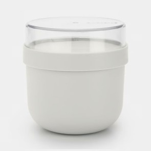 Posoda za zajtrk Make & Take, 0.5L - svetlo siva