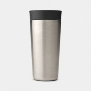 Termo lonček Make & Take, 0.36L - temno siva