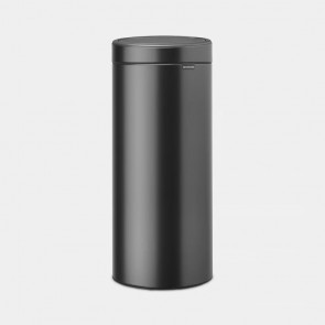 Koš z odpiranjem na dotik New, 30L - siv