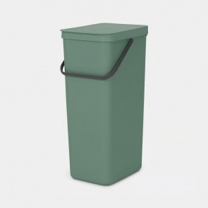 Koš za recikliranje Sort & Go, 40L - temno zelena
