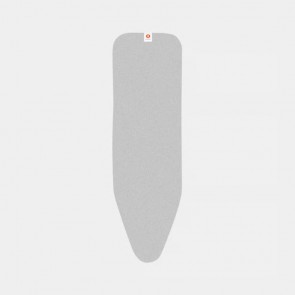 Prevleka za likalno desko B, 124x38cm 2mm pena - metalizirana
