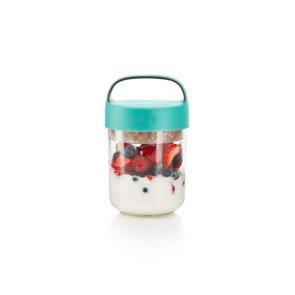 Posoda za na pot 400 ml – turkizna